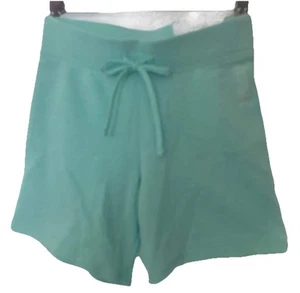 Justice Girls Bermuda Shorts Mint Size 10 Elastic Waistband Logo - Picture 1 of 10