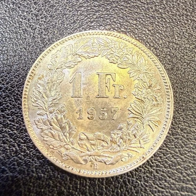 1957-B SWITZERLAND 1 FRANC Z83 - Image 1 of 2