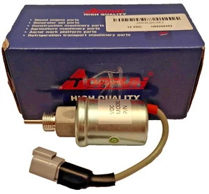 U85206452 12V Fuel Shutoff Solenoid 185206452For Perkins 185206450 - Bild 1 von 6