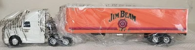 Jim Beam White GMC AERO Conventional Semi Truck 1/64 Free Shipping! - Image 1 of 4