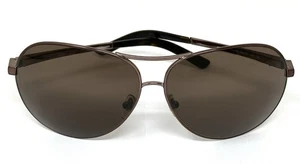 Vintage Dolce & Gabbana DG6052 012/73 Dark Brown Aviator Women's Sunglasses - Picture 1 of 17