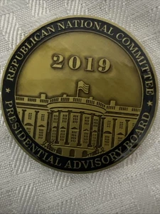 Moneda Desafío Consejo Asesor Presidencial Comité Nacional Republicano 2019 - Imagen 1 de 21