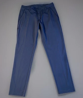 Pantalones MBYLT Premium Basics para Hombres Todos los Días 2.0 Azul 34x30 Elastizados Rendimiento Usados en Excelente Condición Foto 1 de 4