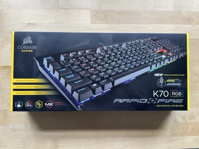 Corsair K70 RGB Rapidfire – Mechanische Gaming-Tastatur (Cherry MX Speed,QWERTZ) - Bild 1 von 4