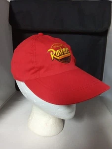 Disney Pixar Cars Red Baseball Hat W Lightning McQueen & Rust-eze - Youth  - Picture 1 of 5