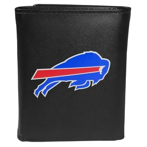 Buffalo Bills Tri-fold Wallet Large Logo w/ Gift Box - Picture 1 of 3