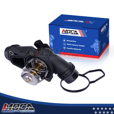 Termostato de refrigerante con carcasa para BMW Z4 Z3 X5 X3 323i 330Ci 528i 530i 325i Foto 1 de 4