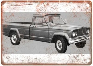 Vintage Auto Ad 1967 Jeep J-20003000 Townside Reproduction Metal Sign A2059 - Picture 1 of 2