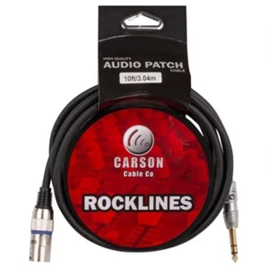 Rocklines 10FT Cable XLR(M) To Straight Jack - Picture 1 of 1