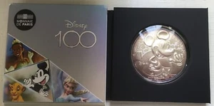 2023 France 100 Euro Disney silver coin original packaging SOLD OUT - Picture 1 of 3