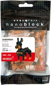 nanoblock NBC-255 Dobermann Hund Klemmbausteine Diamond Tiere Modell NEU - Bild 1 von 2