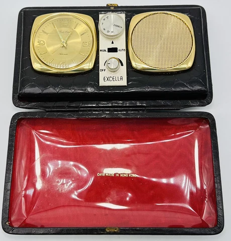 vintage Radiolarm By Delfonic - Excella Clock Radio 60s Cover
