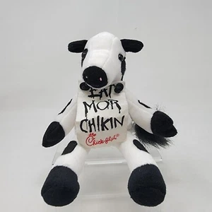 "Letrero de peluche de 9"" Eat Mor Chikin de peluche de colección Chick-Fil-A Cow" - Imagen 1 de 13
