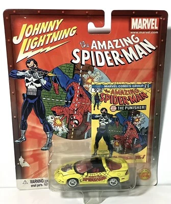 AMAZING SPIDER-MAN 129 JOHNNY LIGHTNING CAR - THE CASTIISHER 2002   Foto 1 de 4