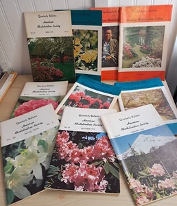 10 Vintage American Rhododendron Society Quarterly Bulletins Various 1965 -1978 - Picture 1 of 6