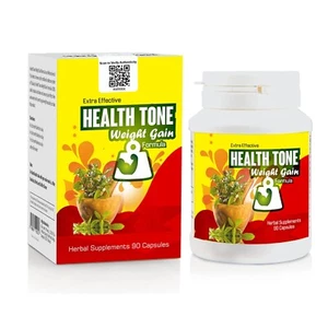 5 PACK OF Extra Effective Health Tone Natural Herbal Weight Gain Capsules - Picture 1 of 3