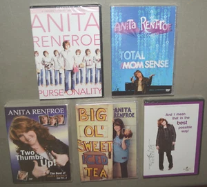 New 5 DVD lot - Anita Renfroe - clean Christian comedy - Purse, Momsense, Tea - Picture 1 of 2