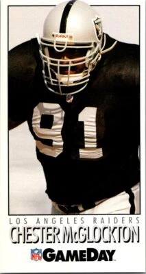 1992 GameDay #203 Chester McGlockton - Image 1 of 2