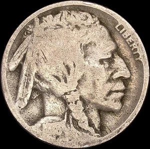 1918-D 5C Buffalo Nickel Uncertified Circulated - Picture 1 of 2