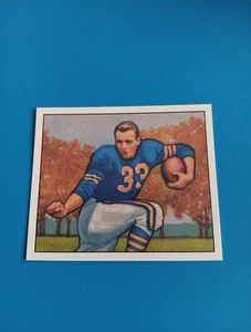 Bob Perina 1950 Bowman Reprint Football Card Chicago Bears #62 - Picture 1 of 2