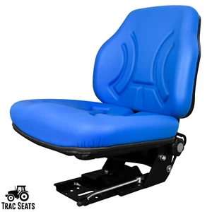 Asiento de suspensión azul para tractor New Holland TN55 TN60 TN65 TN70 TN75 TN85 TN95 - Imagen 1 de 5