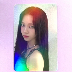 KARINA Aespa TCG 0411 Black hair long dress Foil KPOP IDOL CARD - Bild 1 von 5