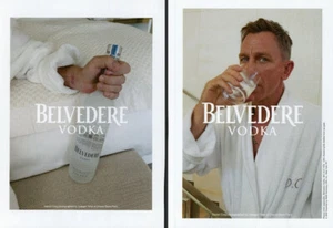 BELVEDERE VODKA AD #21 RARO 2022 FUORI STAMPA 2 PAGINE DANIEL CRAIG - Foto 1 di 4