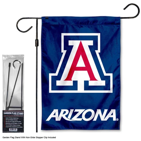 Arizona Wildcats Garden Flag and Stand Pole Kit Cover