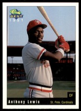 1991 Classic Best Anthony Lewis St. Petersburg Cardinals #27