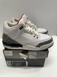 Nike Air Jordan 3 Retro Release 398614 105 youth Size 4 - women size 6 - Picture 1 of 6