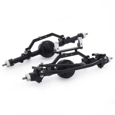 CNC Front Rear Axle for 1/10 RC Crawler Car RC4WD Gelande II TF2 D90 D110 YotaII - Image 1 of 4