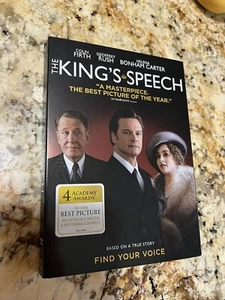 The King's Speech DVD Widescreen 2011 Colin Firth NEW - Picture 1 of 2
