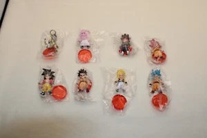 LOT of 8 NEW in package Dragon Ball Z 2-1/2" Mini Figures With Stands - Picture 1 of 5