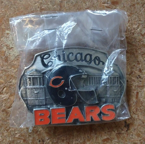 NFL Chicago Bears Soldier Field Limited Edition Belt Buckle Cover