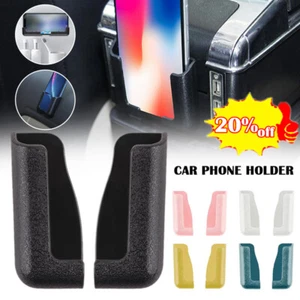 2pcs Multifunctional Phone Bracket Self Adhesive Dashboard Mount Car Phone Hold - Zdjęcie 1 z 17