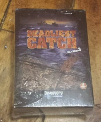 Deadliest Catch: Season 3 DVD Discovery Channel Printing 5-Disc tv show series - Image 1 of 2