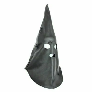 Halloween PU leather Ghost Knight Head Hood mask Carnival Party Cosplay Costumes - Picture 1 of 5