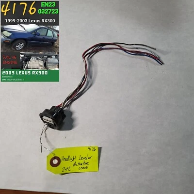 ⭐⭐OEM 1999-2003 LEXUS RX300 HEADLIGHT LEVELER ACTUATOR MOTOR CONNECTOR⭐⭐ - Image 1 of 2