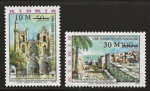 Cyprus Turkey Scott #28-29, Singles 1976 Complete Set FVF MNH - Picture 1 of 1