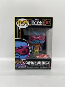 Funko Pop! Vinyl: Marvel - Captain America (Black Light) - Target (Exklusiv)... - Bild 1 von 3