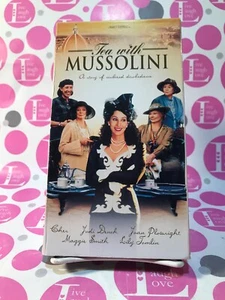 TEA WITH MUSSOLINI CHER JUDI DENCH MAGGIE SMITH LILY TOMLIN MGM VHS-M907917 - Picture 1 of 3