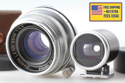 [COMO NUEVO con Finder] Lente Canon 35mm f2.8 LTM L39 Leica montaje en tornillo de JAPÓN Foto 1 de 4