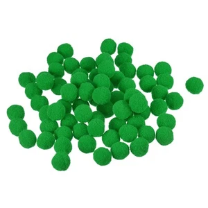 Pom Feutre Boules Feutrage Tissu 1.5cm 15mm Foncé Vert pour Maison Paquet de 200 - Imagen 1 de 7
