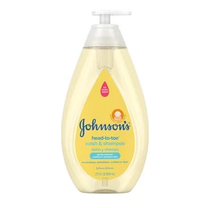 Johnson's Head-to-Toe Gentle Tear-Free Baby & Newborn Wash & Shampoo, Sulfate... - Picture 1 of 8