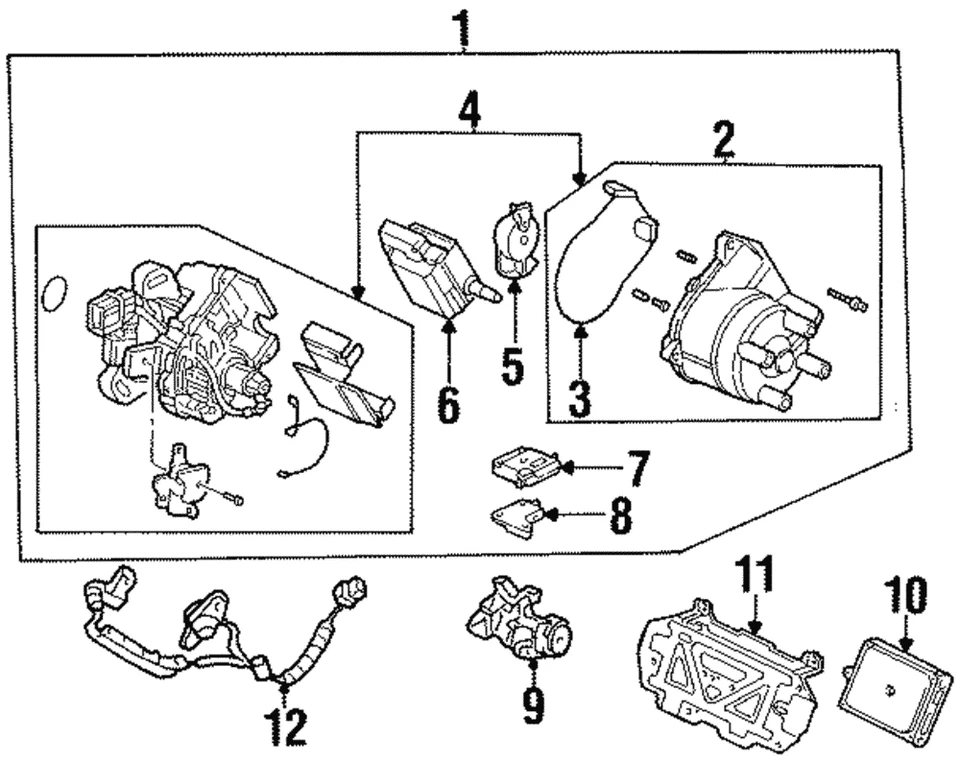 Encendedor CL original Acura 1997-1999 30120-P06-005 Foto 1 de 1