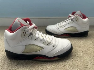 Jugend 2012 Nike Air Jordan 5 Fire Red Größe 6Y - Bild 1 von 9
