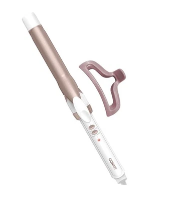 Conair Double Ceramic 1-Inch Curling Iron with Claw Clip, 1-Inch Barrel - Image 1 of 4