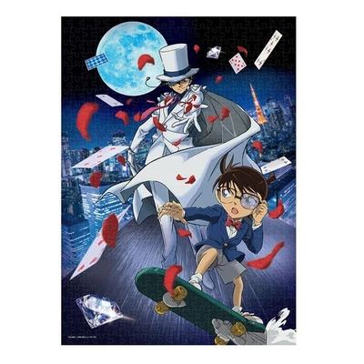 500 Piece Flash Magic Jigsaw Puzzle Detective Conan Moonlit Showtime - Image 1 of 4