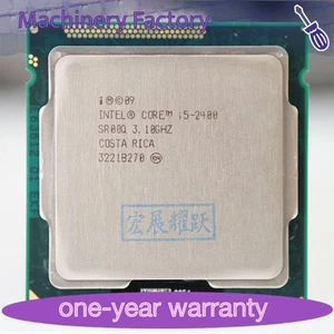 Intel Core i5-2400 SR00Q 3.1 GHz Quad-Core LGA 1155 Socket H2 CPU Processor - Picture 1 of 4