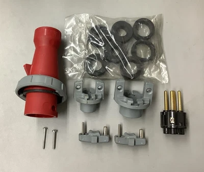 Hubbell HBL430P7W pino impermeável e plugue de manga 30A 480VAC (b142) - Imagem 1 de 4